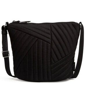 NWT - Vera Bradley Bucket Crossbody Bag Black